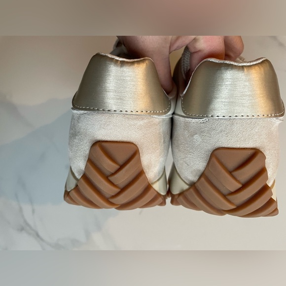 NWT SOMILISS Sneakers for Womens Wide Toe Box Design Size40  Beige - Picture 4 of 12